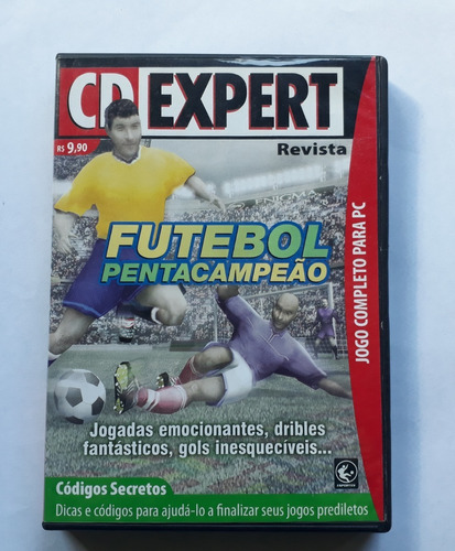Cd De Jogo Futebol Pentacampeão = Completo Cd Expert